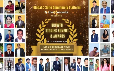 Growth Stories Summit & Awards 2024, Visakhapatnam by Global C-Suite Community Platform TheCconnects Magazine
