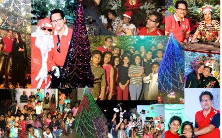 Saldhana’s Mumbai's Iconic Christmas Tree Lights Up the City, Spreading Joy and Unity in the Season of Giving