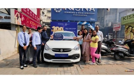 Kisna Diamond & Gold Jewellery Presents Car, Vouchers As Grand Prizes To Lucky Draw Winners