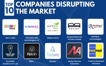 Meet the Game-Changers: Top 10 Companies Disrupting the Market