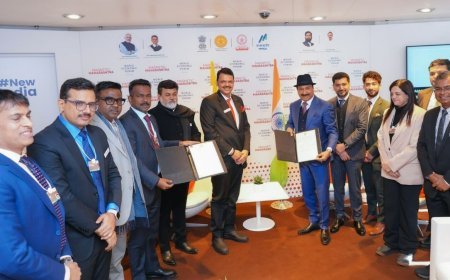 Davos: Viraj Profiles and Maharashtra Government Sign MoU for INR 12,000 Crore Steel Project
