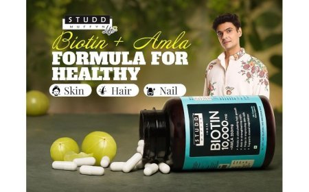 Studd Muffyn Life’s Biotin Plus Amla Formula Boosts Skin, Hair, and Nail Health With Their Unique Formulation