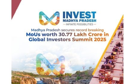 Madhya Pradesh Breaks Records at GIS 2025, Bags INR 30.77 Lakh Crore in MoUs
