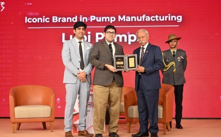 Lubi Pumps honoured as Iconic Brand in Pump Manufacturing