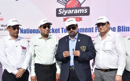 Inclusivity Takes Centre Stage: Siyaram’s Champions Cricket for Visually Impaired Athletes
