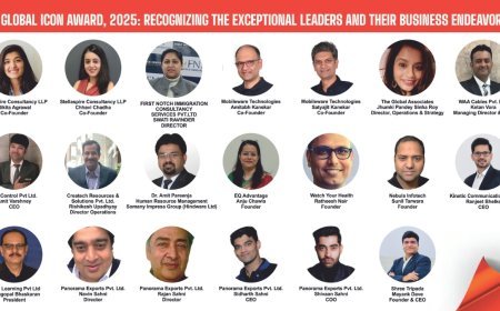 Global Icon Award, 2025: Recognizing the Exceptional Leaders and their Business Endeavors