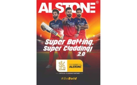 Alstone-Premium Exterior Cladding reunites with Royal Challengers Bengaluru as its Official cladding Partner