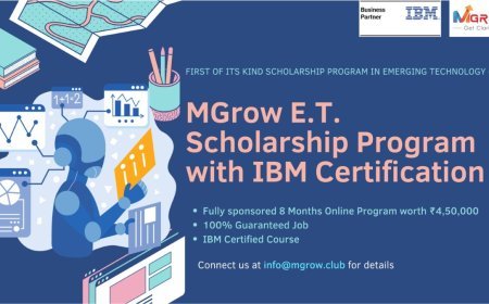 MGrow, Kalp Studio and IBM Launch Scholarship to Boost Youth Employability
