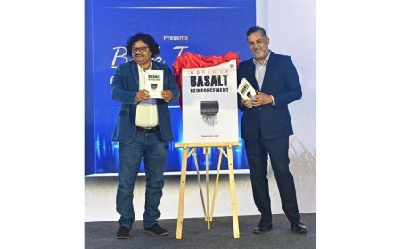Chetan Bhagat Launches Book On Sustainability -World Of Basalt Reinforcement By Mahesh Kumar Jogani