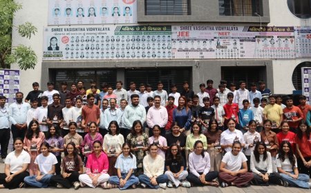 Surat School Merges Academic Success and Patriotism as Tribute to Operation Sindoor