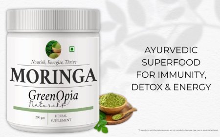 GreenOpia Moringa Powder: Ayurvedic Boost for Daily Life