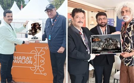 Boman Irani and Makarand Deshpande Unveil Chindi Pakad Poster at 78th Cannes Film Festival