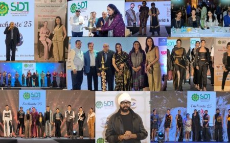 SIDT Held Its 14th Annual Fashion Showcase ‘Enchanté 2025’ in Mumbai
