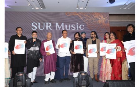 Rajeev Mahavir’s ‘SUR Music’ Launches in India with Musical Legends and Global Vision