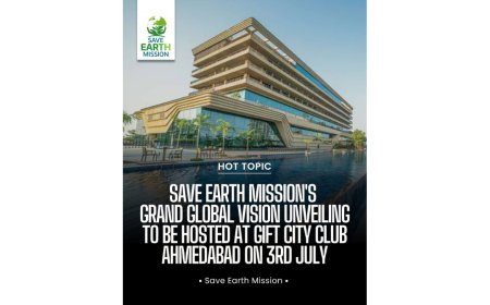 After Creating History with Guinness World Record, Save Earth Mission Announces Grand Global Vision Unveiling in Ahmedabad, India