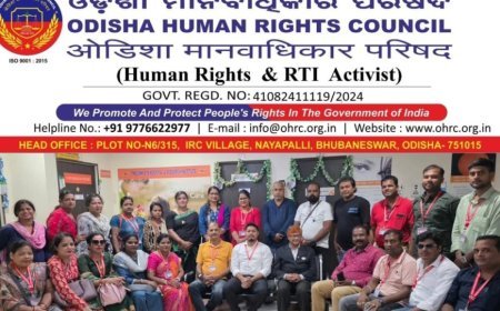 Odisha Human Rights Council: A Voice for the Voiceless Led by the Selfless Human Rights Defender, Mr. Rajendra Mallick