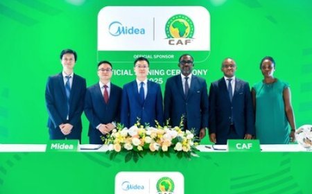 Midea Partners with CAF to be the Official Sponsor of the TotalEnergies CAF AFCON 2025