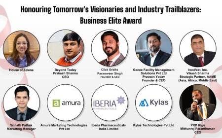 Honouring Tomorrow’s Visionaries and Industry Trailblazers: Business Elite Award
