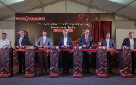 Barry Callebaut Inaugurates Third Chocolate Factory in Neemrana, India