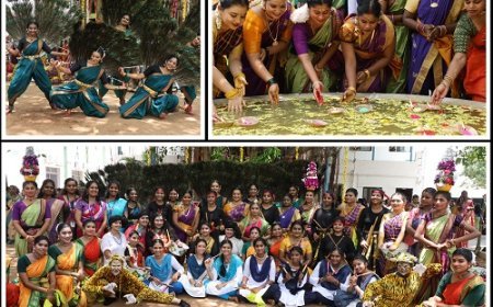 Over 4000 Students Participate in 'Aadi Perukku' Celebration at Dr MGR Janaki Women's College