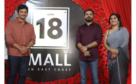 18 Mall Pre-Launch by Actor Jeeva, Priyadarshini Kumar & John Cris Terrence – East Coast’s Ultimate Food& Entertainment Destination