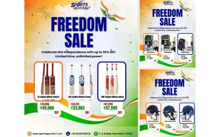 Celebrate Freedom with Power-Packed Discounts – SportsGear24x7 Announces Mega Independence Day Sale