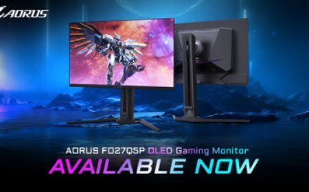 GIGABYTE Announces Availability of 27" QD-OLED Gaming Monitor AORUS FO27Q5P Featuring 500Hz Refresh Rate