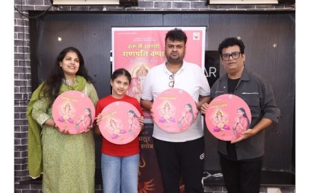 9 Years Old Singer Rashi Rishi Ruia’s Music Video Ganesh Aarti Released By Audio Curry