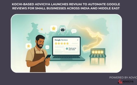 Kochi-Based Adviciya Launches ReviuAI to Automate Google Reviews for Small Businesses Across India and Middle East