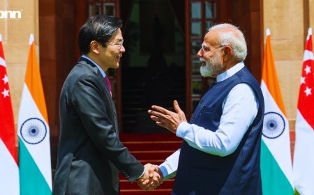 India-Singapore Relations Surge: PM Modi and Wong Lock Future Roadmap for the 2 Super Nations
