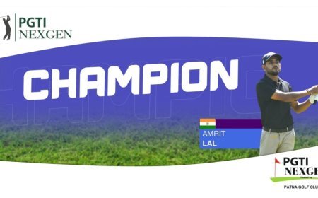 Amrit Lal Clinches PGTI Next Gen Title at Patna Golf Club