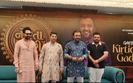 Parshwa Jewellery House Norta Nagari Garba 2025 with Kirtidan Gadhvi by Hecta & Jigar Chauhan Prod
