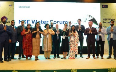 NSF Water Forum 2025 Held in Delhi to Enhance Public Water Infrastructure in India
