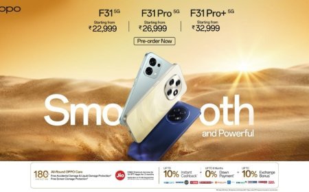 OPPO India launches F31 5G Series: The Best Smartphone for Durability with Smooth and powerful performance