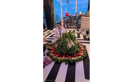 Gurumaa Karishma Shetty Performs Unique Worship by Creating a Shivling from Vegetables