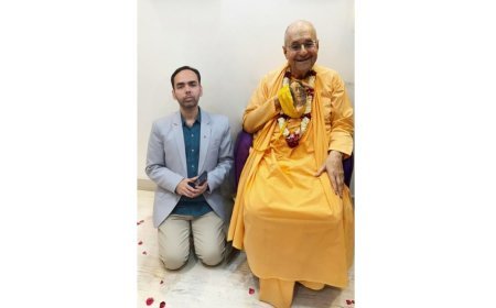 Renowned film director Vipin Agnihotri joins hands with Giriraj Swami for a unique spiritual initiative