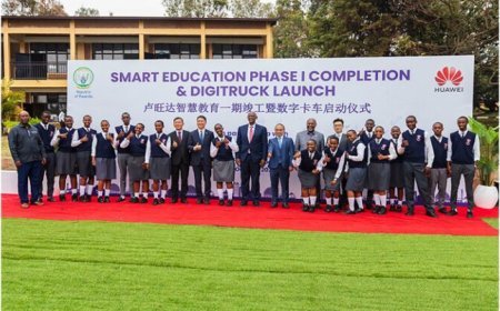Rwanda Celebrates Completion of Smart Education Project and DigiTruck Launch