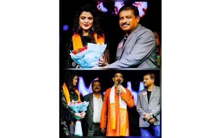 Palak Muchhal and Neil-Arijit Perform in Hyderabad, Organised by BSS and Abhijeeth Bhattacharjee, Culture Committee Chairman