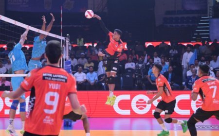 PVL 2025: Hyderabad Black Hawks Clinch 3-1 Victory Over Goa Guardians