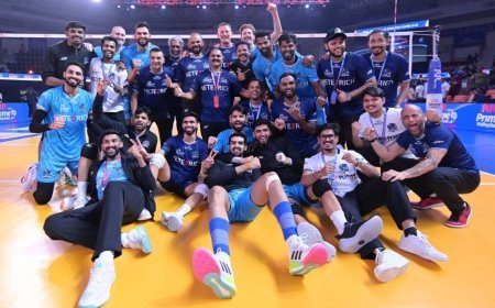 PVL 2025, Season 4, Match 29: Goa Guardians Script Stunning 3–2 Turnaround To Edge Delhi Toofans