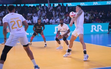 PVL 2025: Season 4 (Match 27): Ahmedabad Defenders end Mumbai Meteors’ unbeaten run with thrilling 3–1 victory