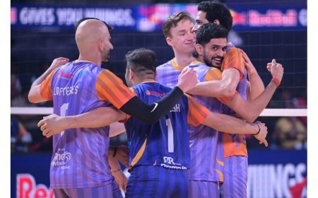 PVL 2025 Season 4 (Match 34): Mumbai Meteors down Bengaluru Torpedoes to secure top position in the standings