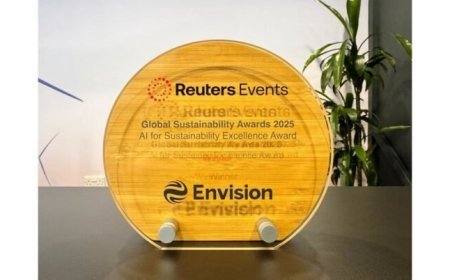 Envision Energy Honored with “AI for Sustainability Excellence” at Reuters Global Sustainability Awards 2025