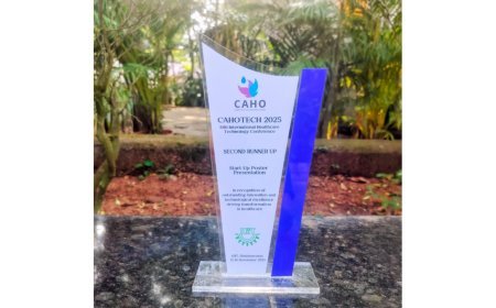 Hidoc – Unnati Shines at CAHOTECH 2025, Secures 2nd Runner-Up in Start-Up Innovation