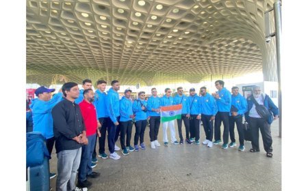 Team India Roars into the Roll Ball World Cup 2025 — A Journey Packed with Passion, Power and Pride