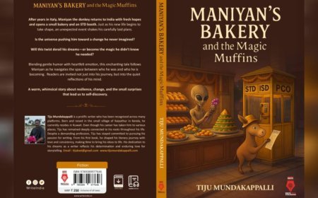 Maniyans bakery and the magic muffins.. A new release from the Maniyan series, by Tiju Mundakappalli