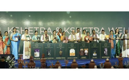 Kshetra and Kshetra Wellvia Successfully Launched in Erode, Marking a New Chapter in Pure, Traditional and Conscious Food