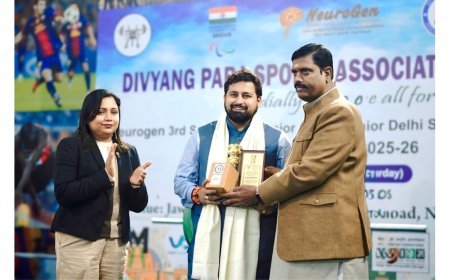 Vinay Kumar Dubey, Chairman VKDL NPA Advisory Council, Honoured at Prestigious DPSA Para Powerlifting Event in Delhi