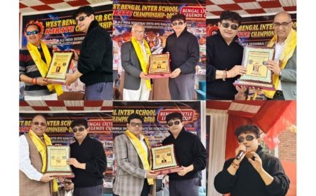 Bengal Little Legends Cup 2026 Creates History in Indian School Karate Under the Commanding Leadership of Hanshi Premjit Sen: India’s No. 1 Karateka