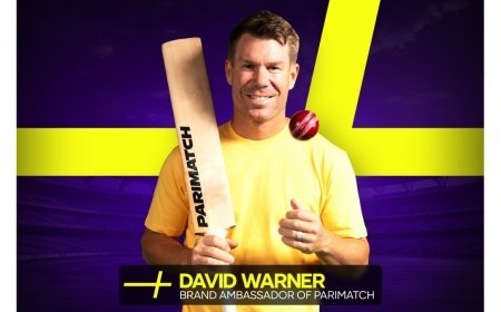 Cricket Superstar David Warner becomes Brand Ambassador of Parimatch